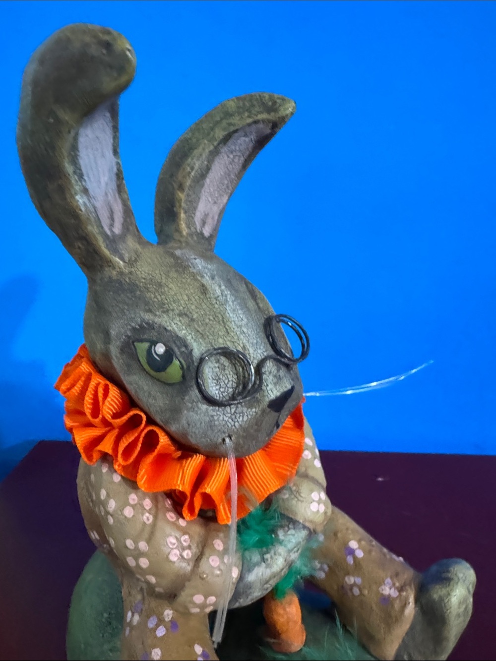2010 Picking Carrots Rabbit" created by C.R. McClenning Studio. - Picture 10 of 12